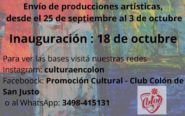 Promoción Cultural del Club Colón de San Justo