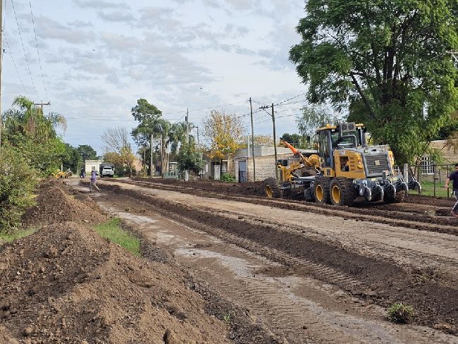 Borla destacó el avance de la obra pública en Videla