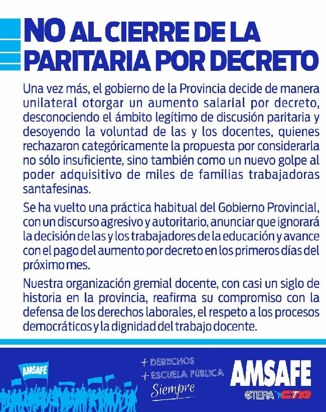 AMSAFE San Justo informa 